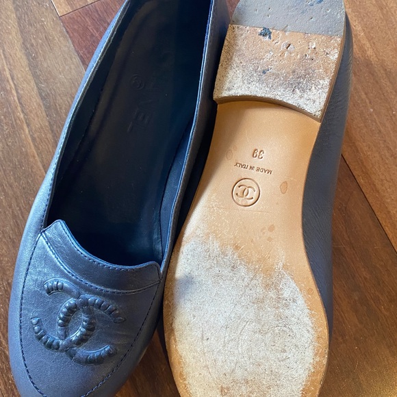 CHANEL Flats size 39 almost new - Picture 2 of 4